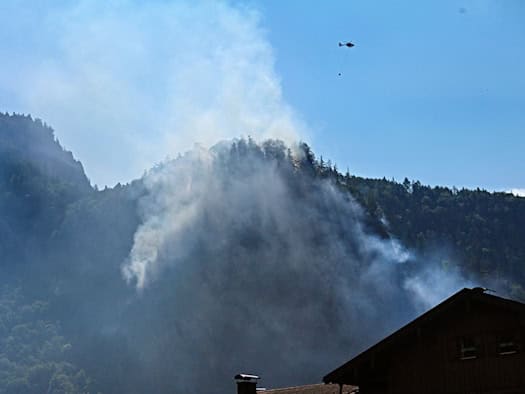 Waldbrand in Chiemgauer Alpen: «Vorsichtig optimistisch»
