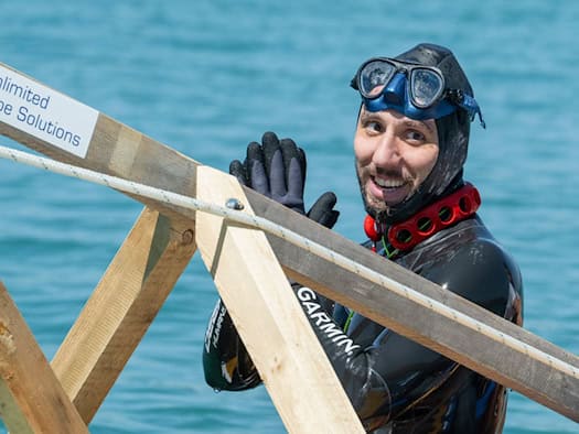 Minja Marinković verfehlt deutschen Tiefenrekord im Starnberger See knapp