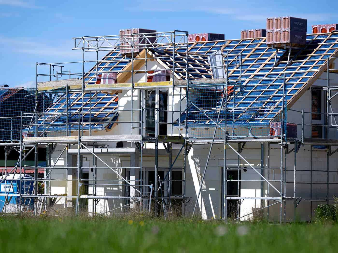 Auftragsbestand am Bau gewachsen