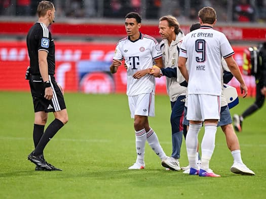 Schrecksekunde um Musiala: Bayern gewinnt 4:2 in Heidenheim