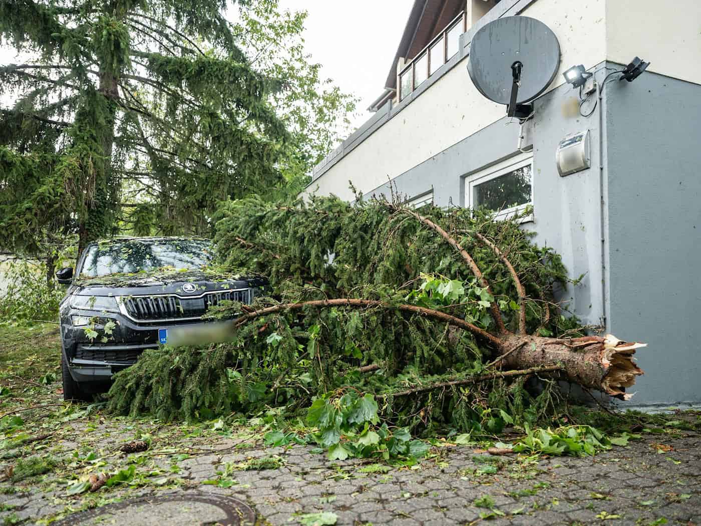 DWD: Unwetter am Bodensee war außergewöhnlich heftig