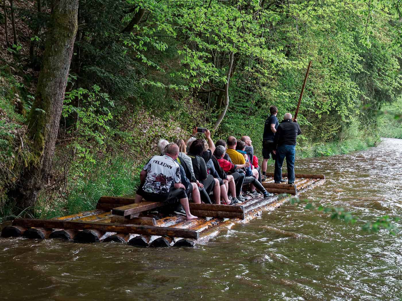 Flößer-Hype nach Instagram-Hit im Frankenwald