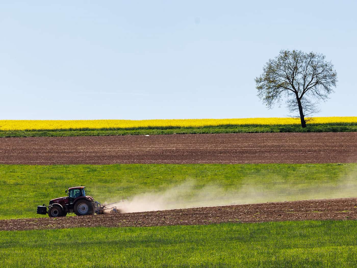 Landwirt kommt bei Feldarbeiten ums Leben