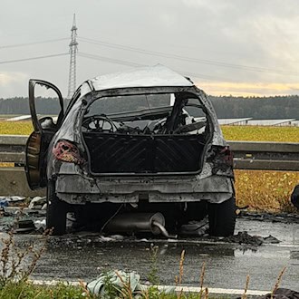 Mutter und Kind sterben bei Frontalzusammenstoß