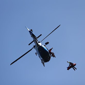 Schwer verletzter Wanderer zwischen zwei Gewittern gerettet