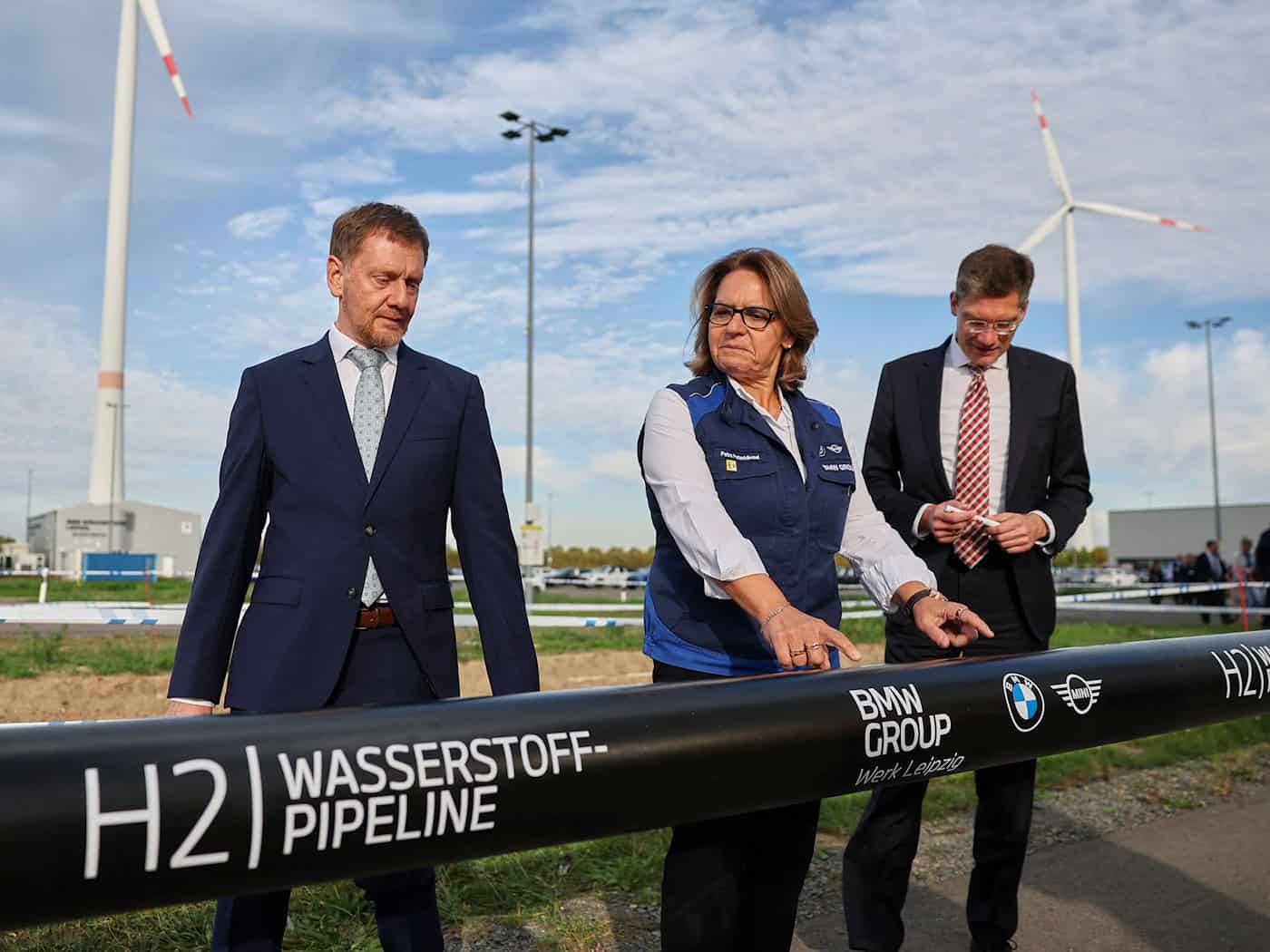 BMW schließt Leipziger Werk an künftiges Wasserstoff-Kernnetz an
