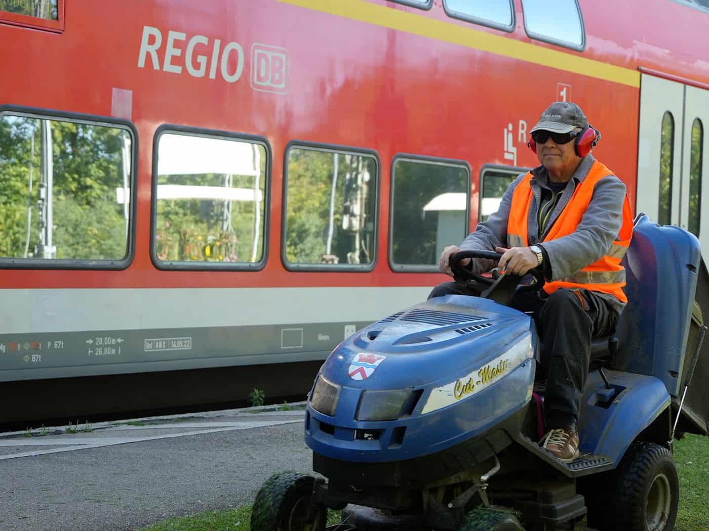 Bahnhofspate Karl Bürger pflegt Walpertskirchen seit 30 Jahren