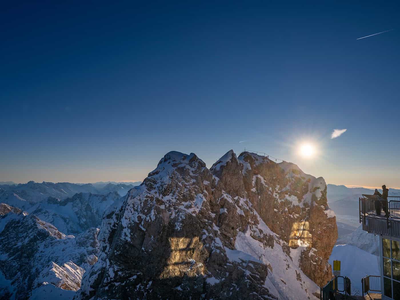 Großer Felssturz an der Zugspitze