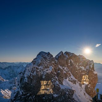 Stein und Staub: Großer Felssturz an der Zugspitze