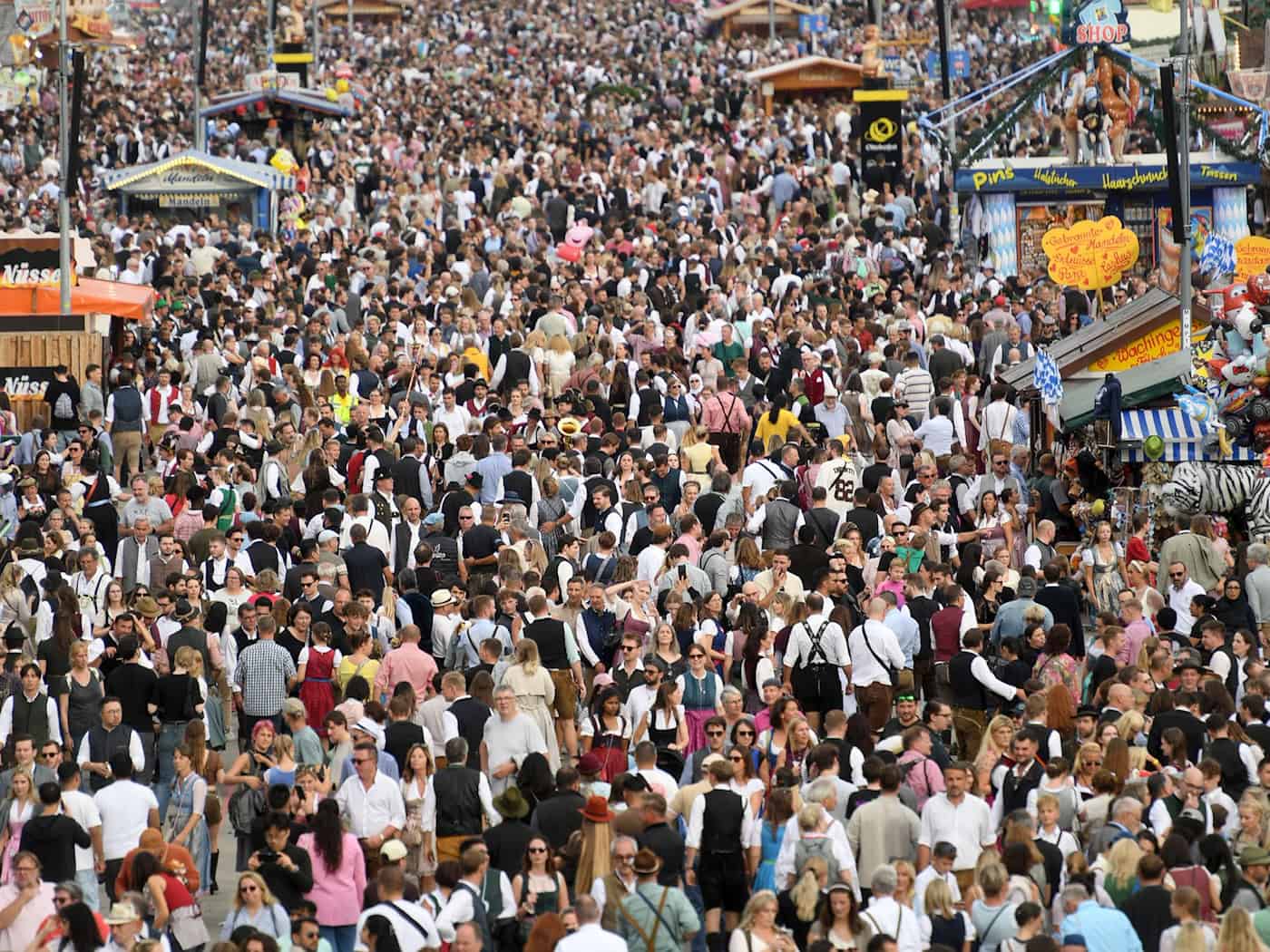 Mehr internationale Gäste am ersten Wiesn-Wochenende