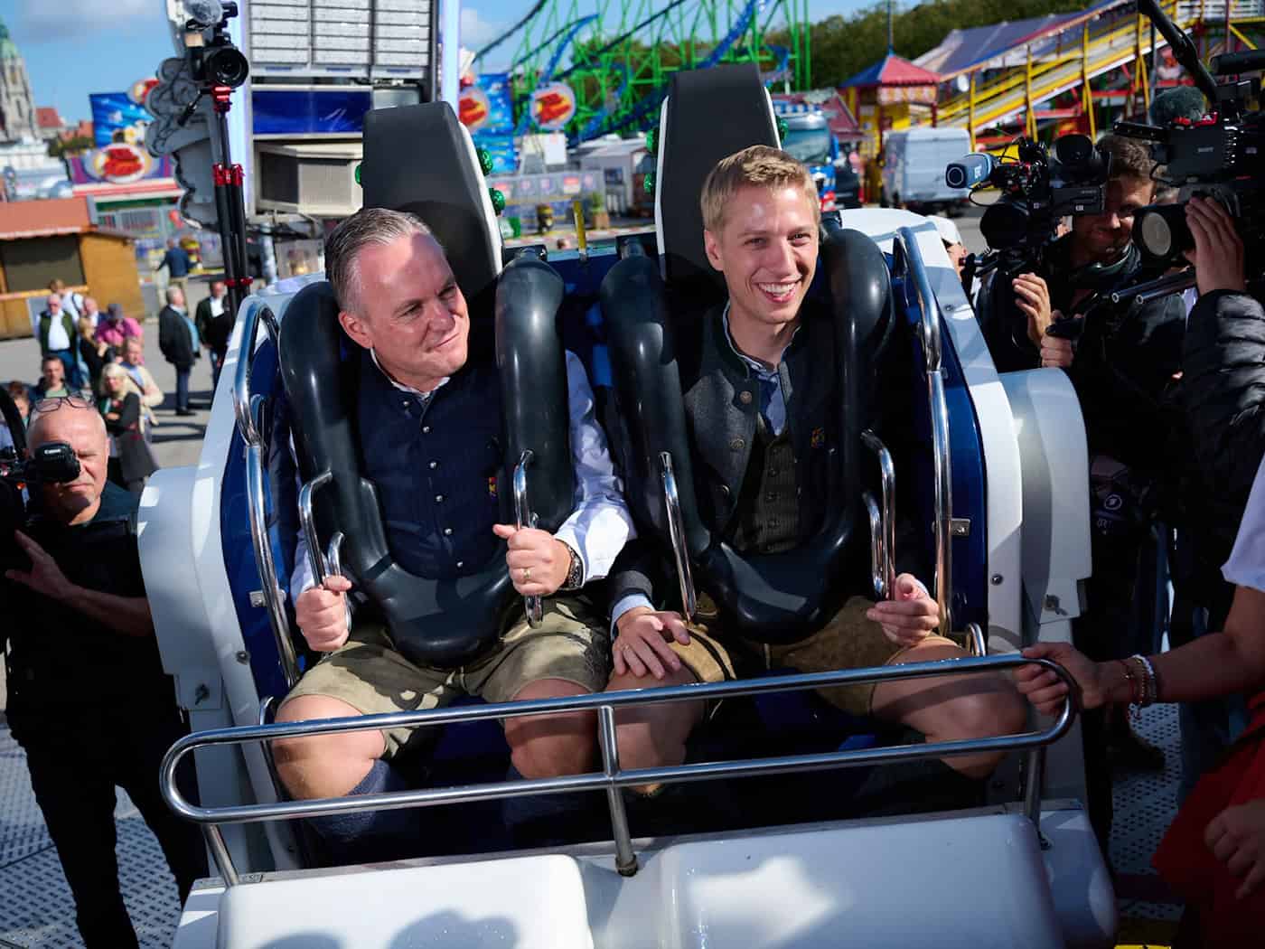 München im «Wiesn-Fieber» - Volksfestwetter zum Start