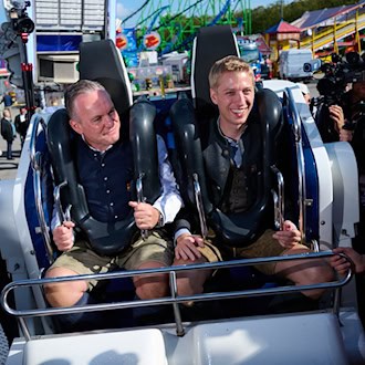 München im «Wiesn-Fieber» - Volksfestwetter zum Start