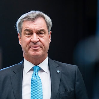 Söder warnt SPD und Grüne vor Koalition mit Linkspartei