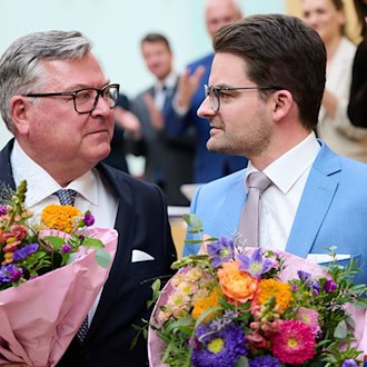 Söders neue Minister im Landtag vereidigt