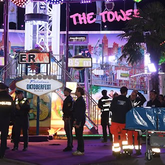 Tödlicher Betriebsunfall an Free-Fall-Turm beim Münchner Oktoberfest
