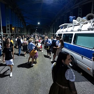 München: Streit nach Oktoberfest löst Polizeieinsatz an Hackerbrücke aus