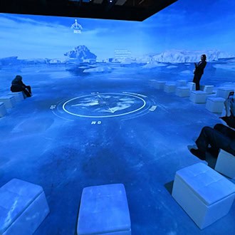 Ausstellung Polarwelten in München zeigt immersive Reise in Arktis und Antarktis