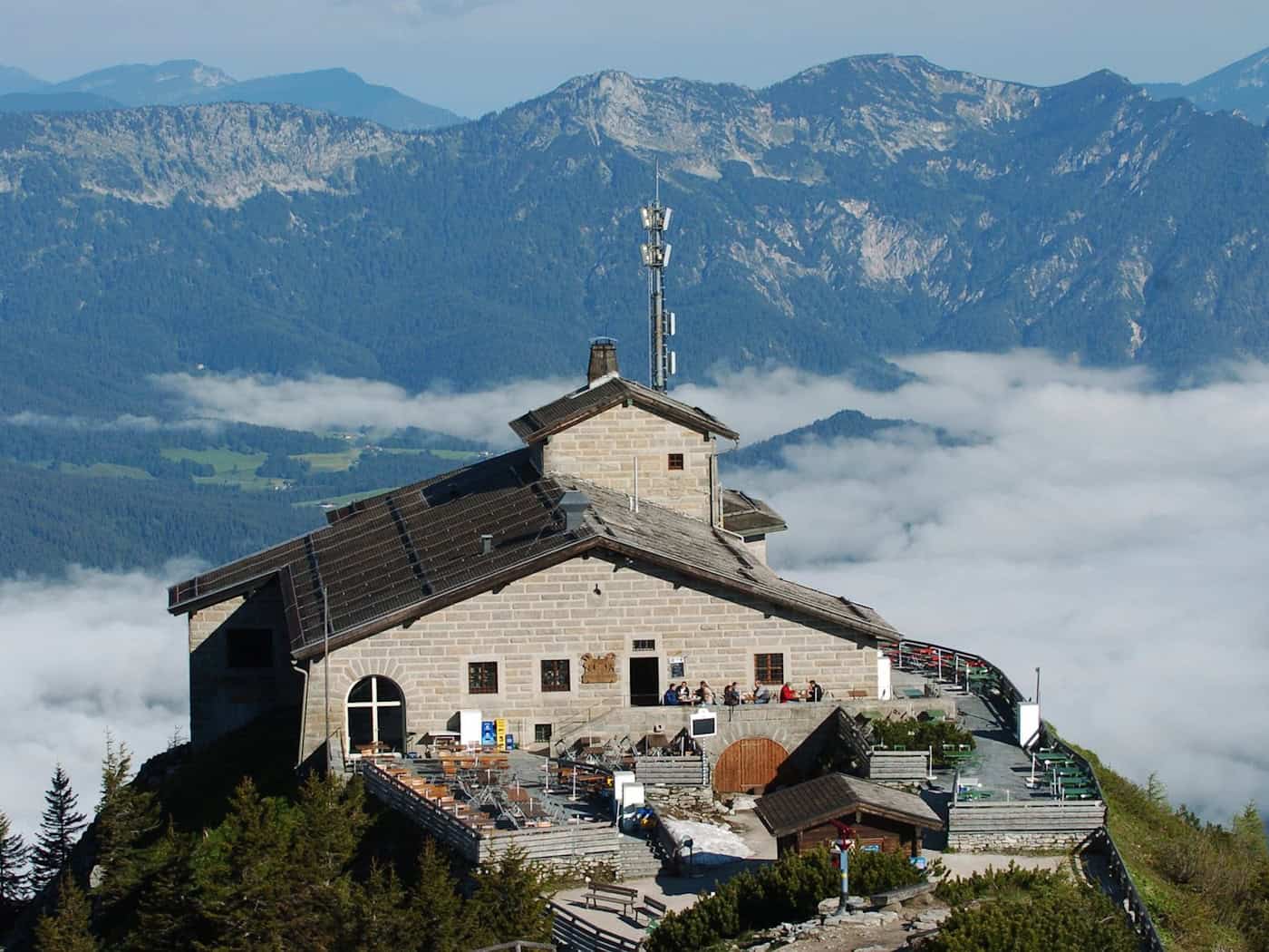 Feuer am Kehlsteinhaus verursacht Millionenschaden