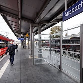 «Freundliche Atmosphäre»: Ansbach ist Bahnhof des Jahres