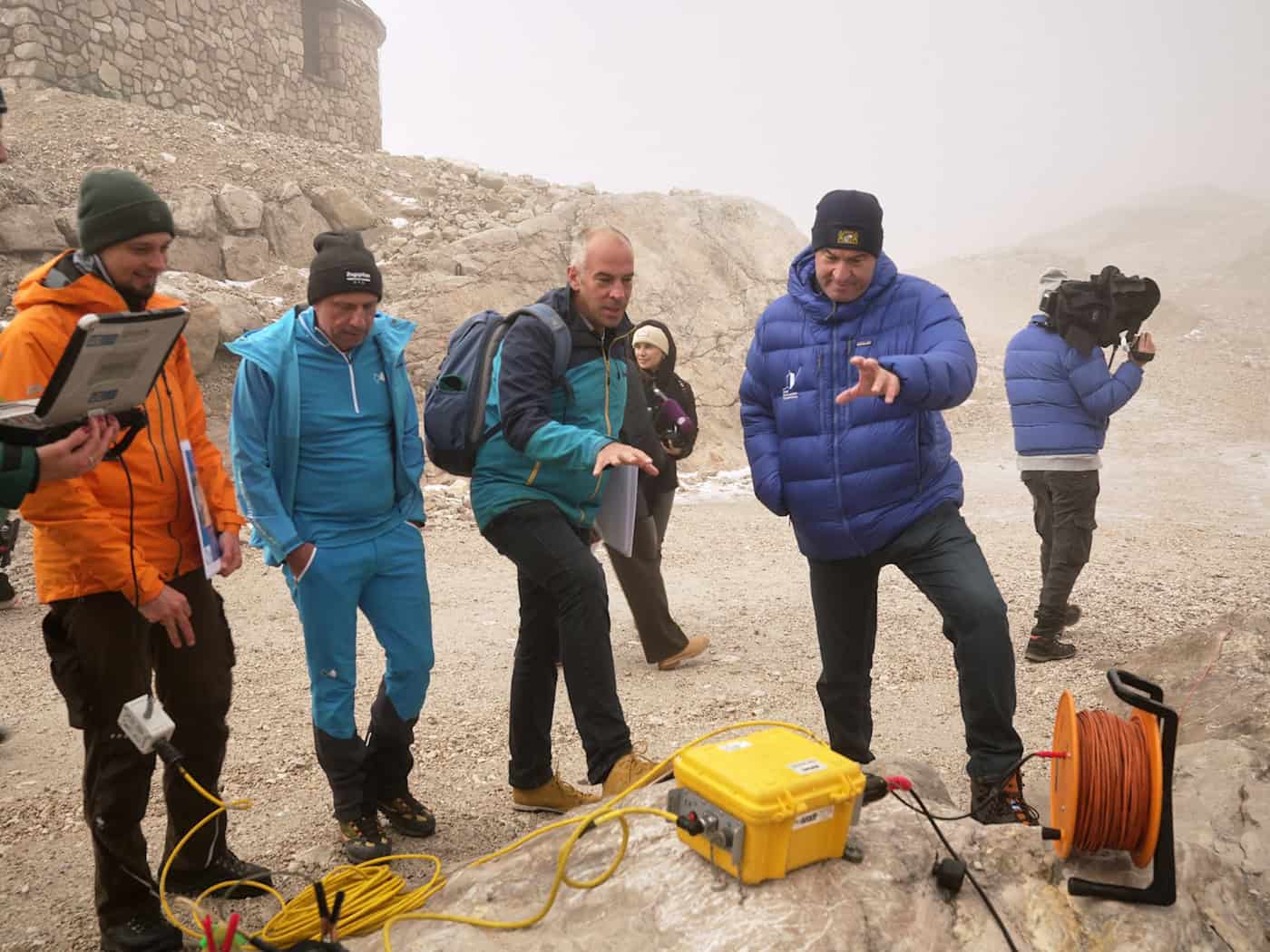 Laserscanner soll vor Felsstürzen auf Zugspitze warnen