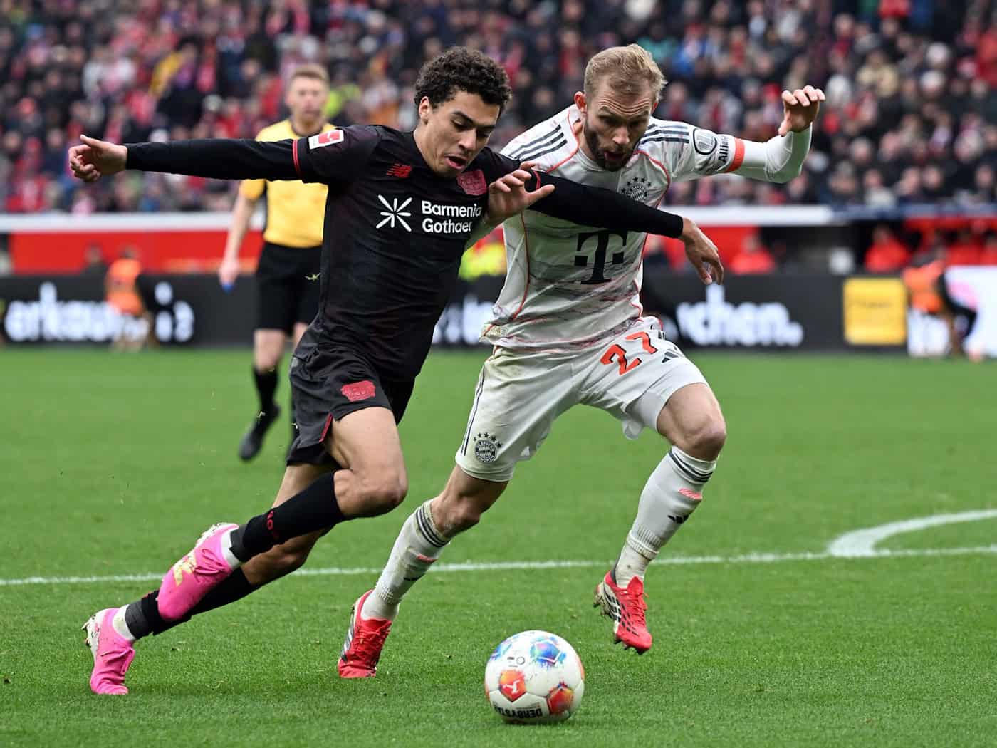Leverkusen im Pokal mit Blaswich und Culbreath