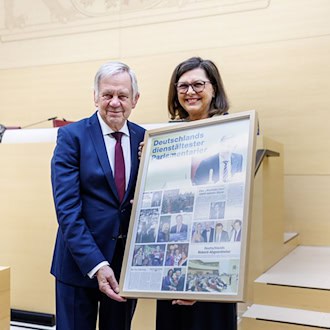 Nürnberg: Karl Freller ist dienstältester Abgeordneter des bayerischen Landtags