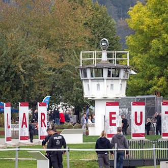 Mödlareuth: Friedliche Feier zur Deutschen Einheit – Söder mahnt mehr Stolz