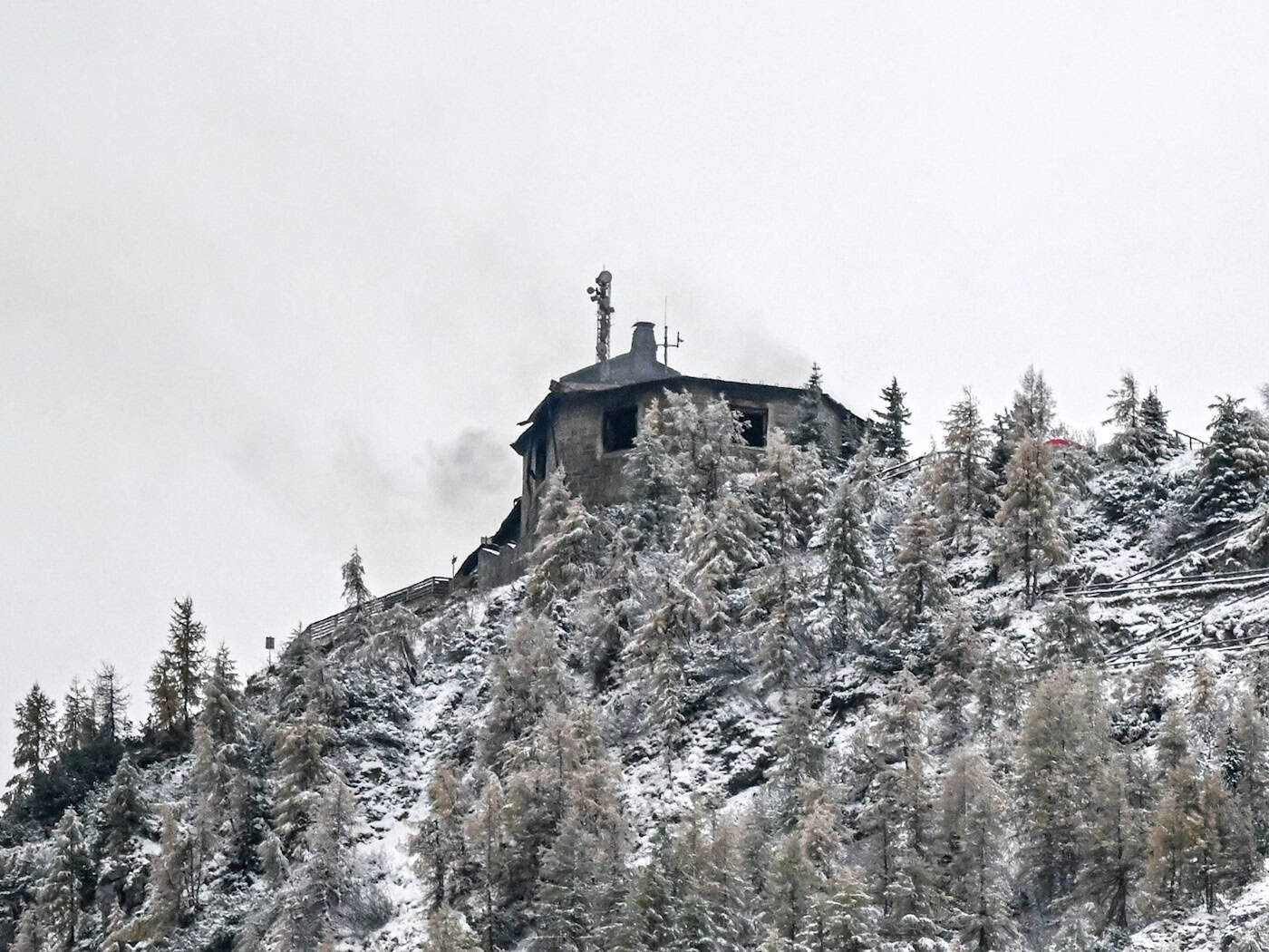 Polizei ermittelt zu Fotos aus Kehlsteinhaus-Ruine