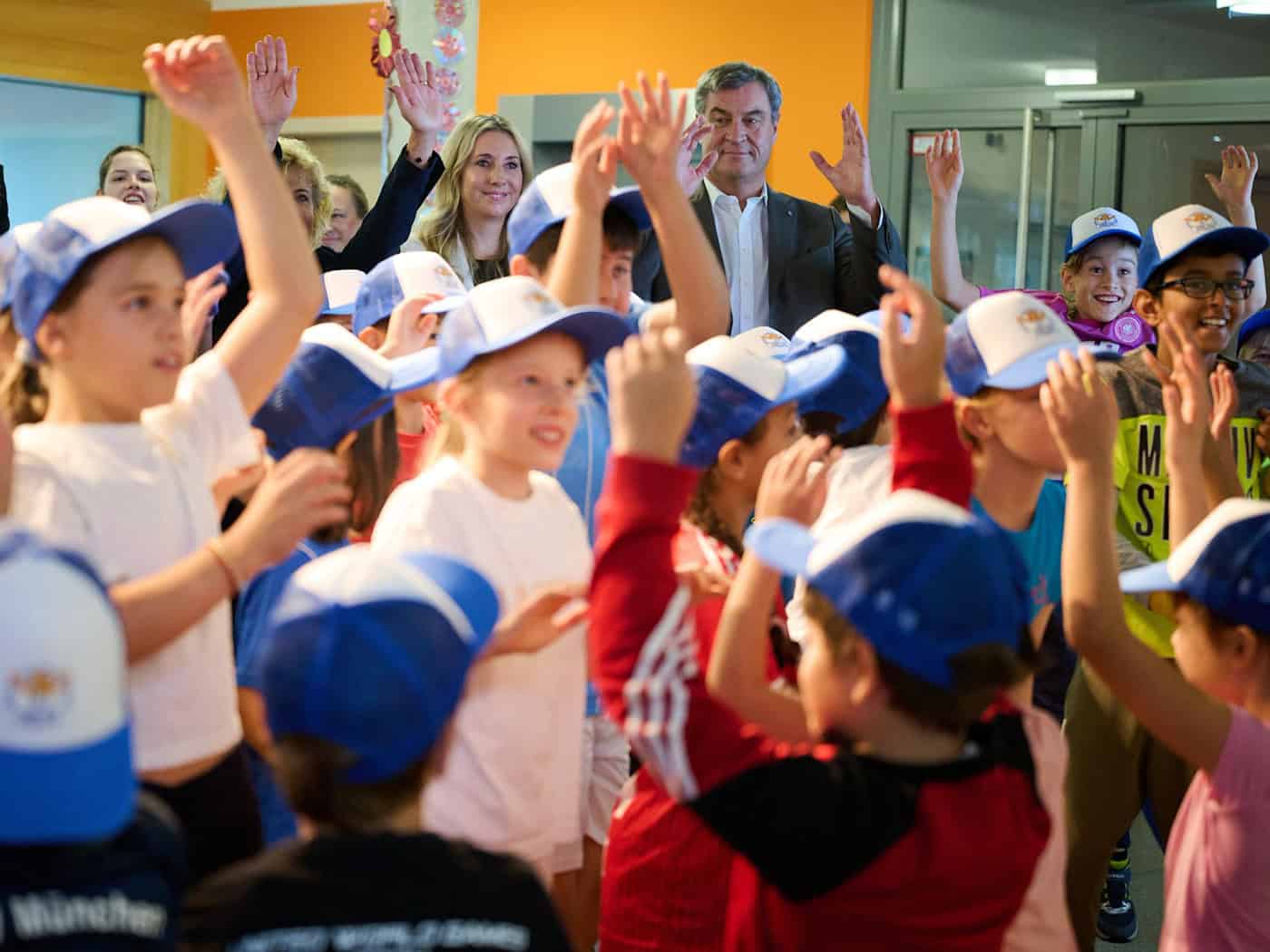 Söder, Gerlach und Stolz beginnen Präventionstag in München mit Sport und Ernährung