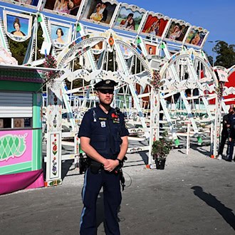 Wiesn-Mitarbeiter nach Unfall außer Lebensgefahr