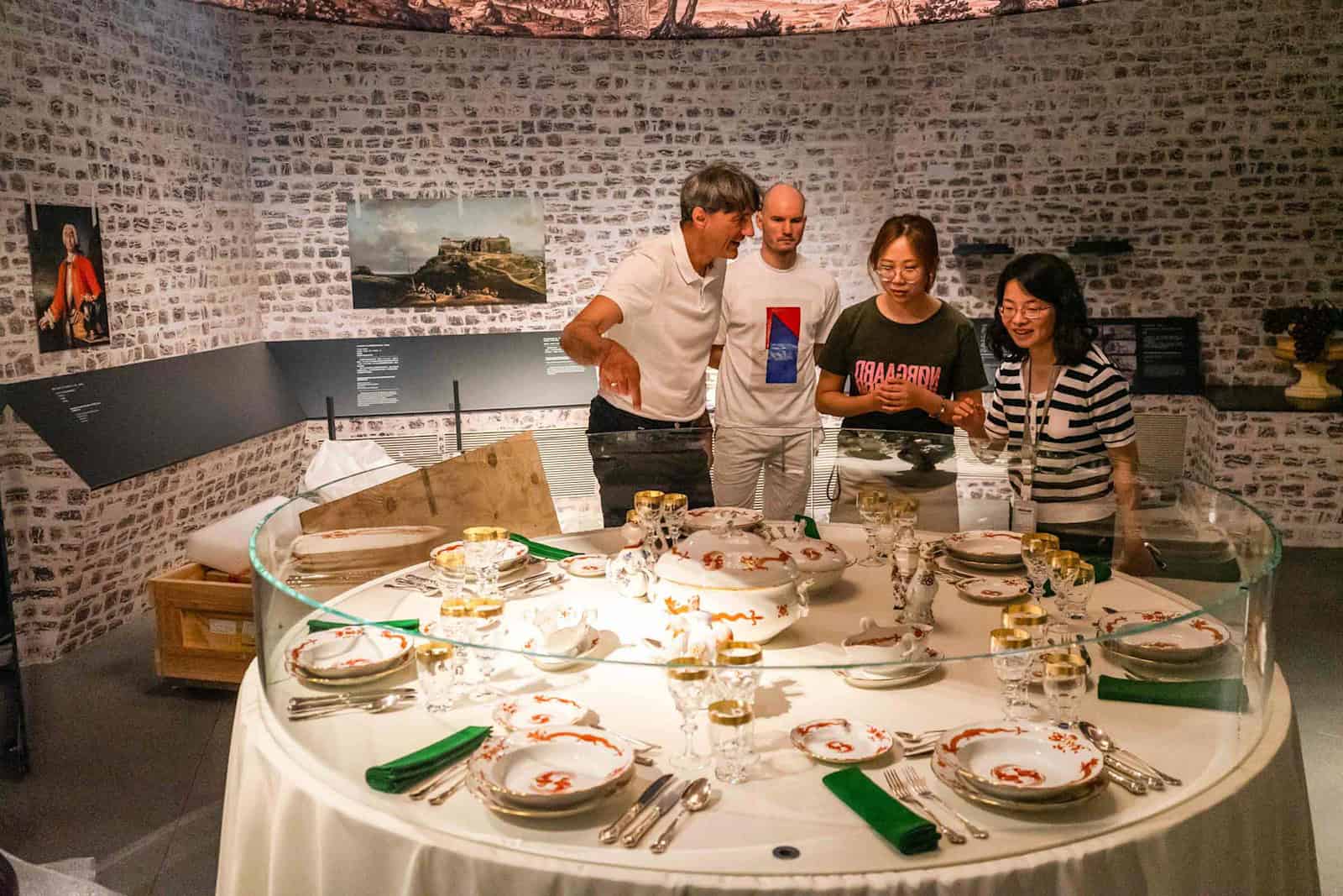 Festung Königstein stellt in China aus