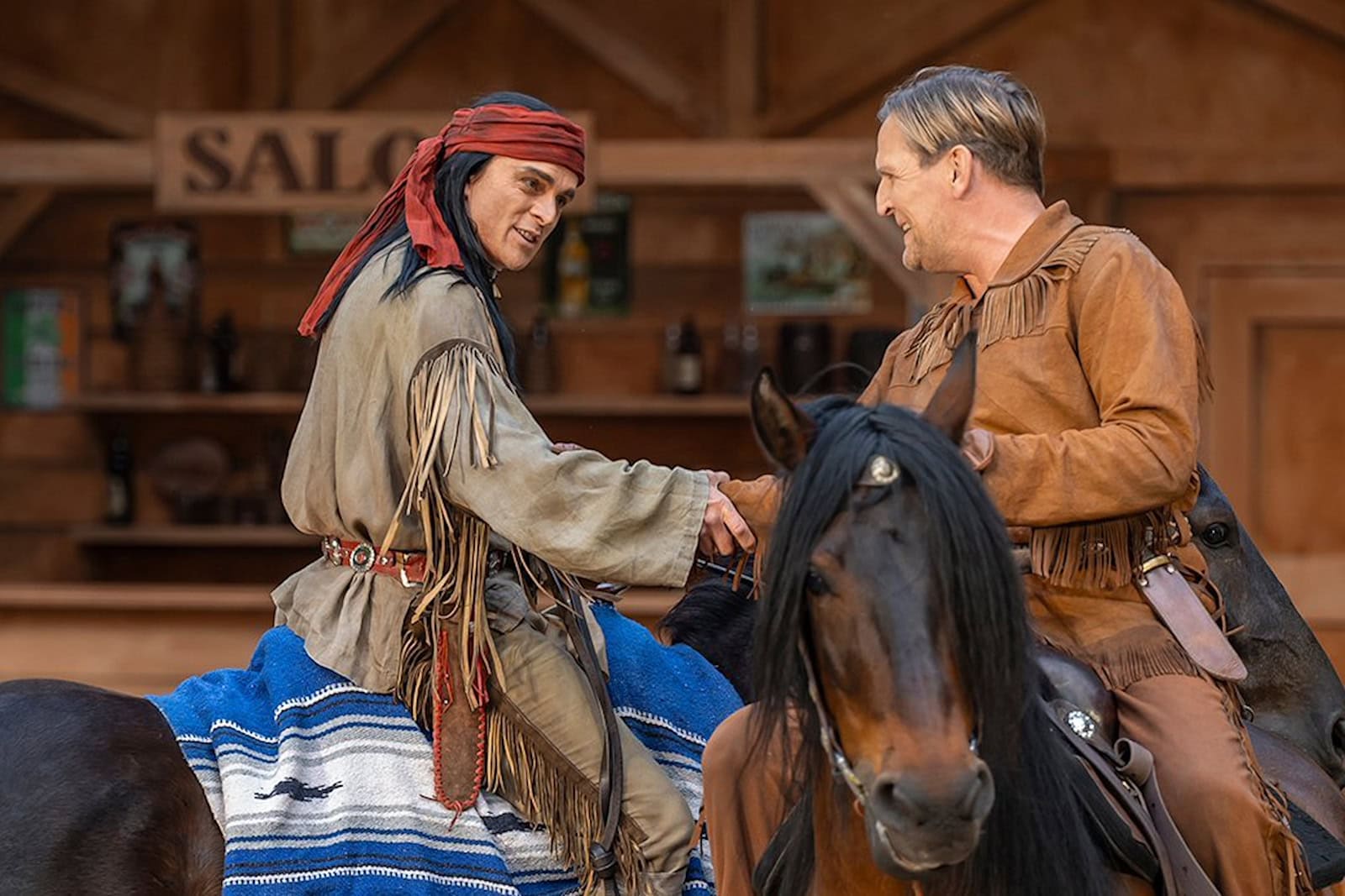 Old Shatterhand und Winnetou