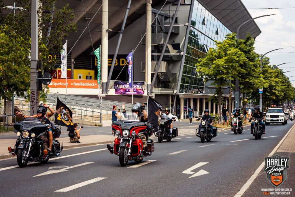 Harley Day in Dresden