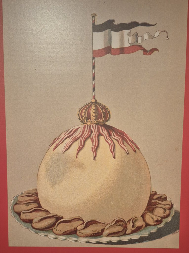 Dessert Kaiser Wilhelm-Bombe