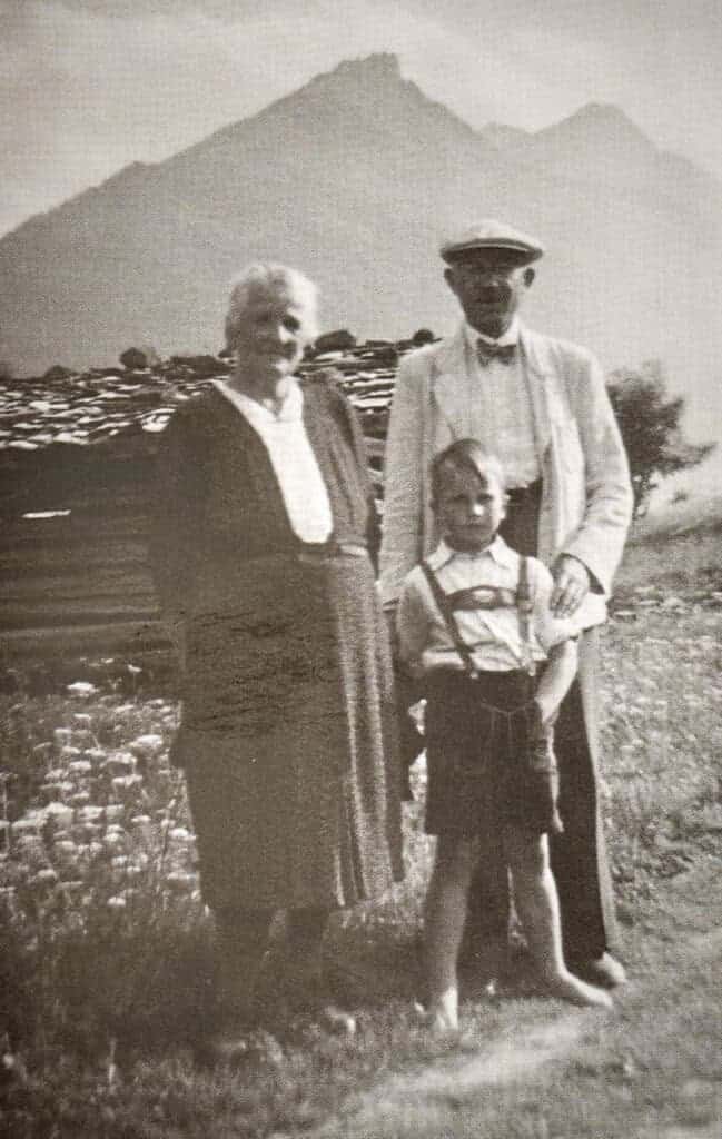 als Erinnerungen in der Nachkriegszeit: Ernst Hirsch Foto Tirol