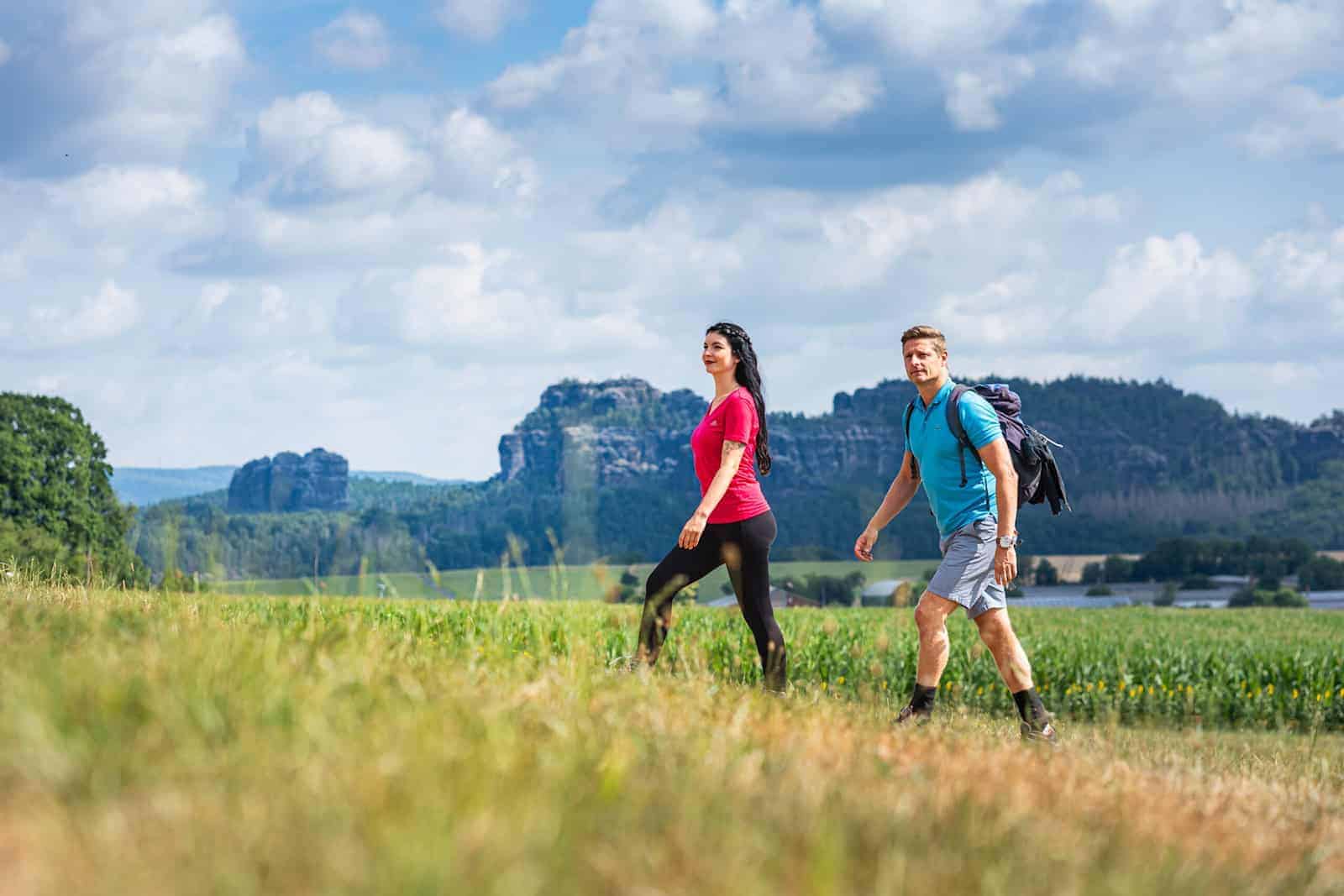 Wanderweg Caspar David Friedrich
