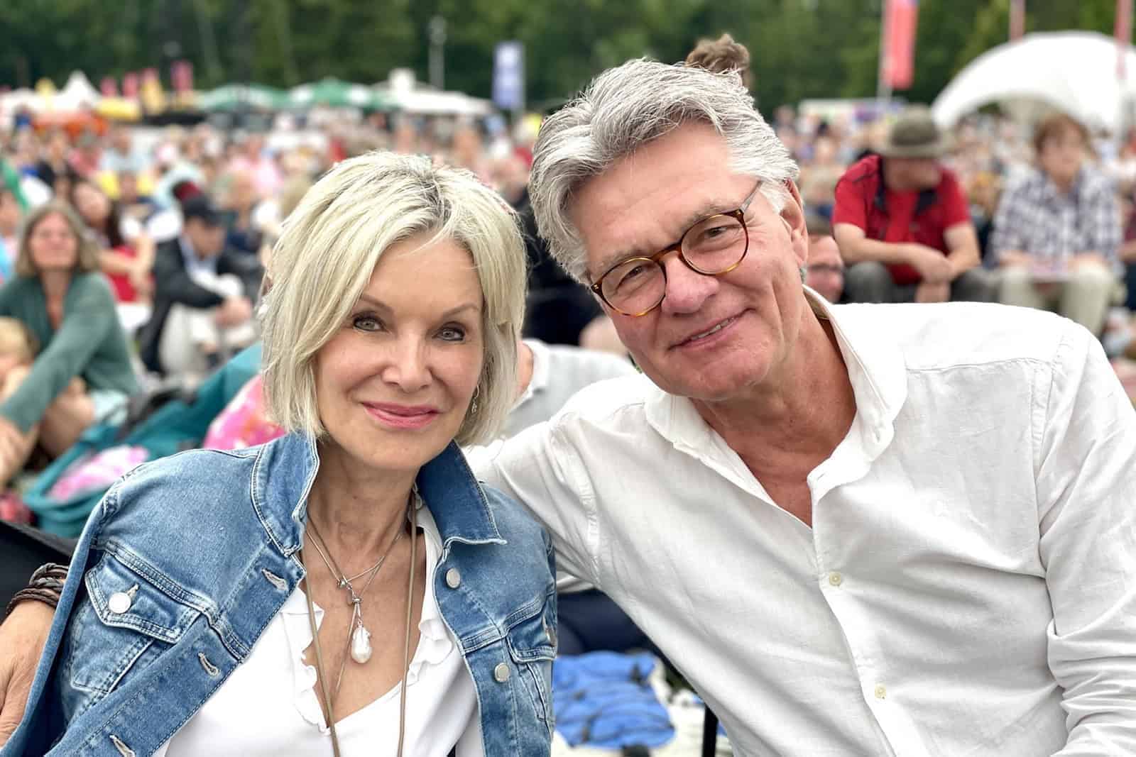 Peter Escher mit Frau Ulrike