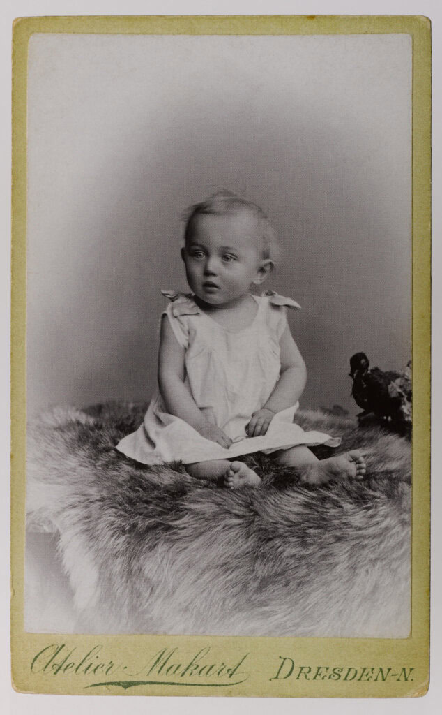 Ernst Hirsch, der Vater als Kleinkind