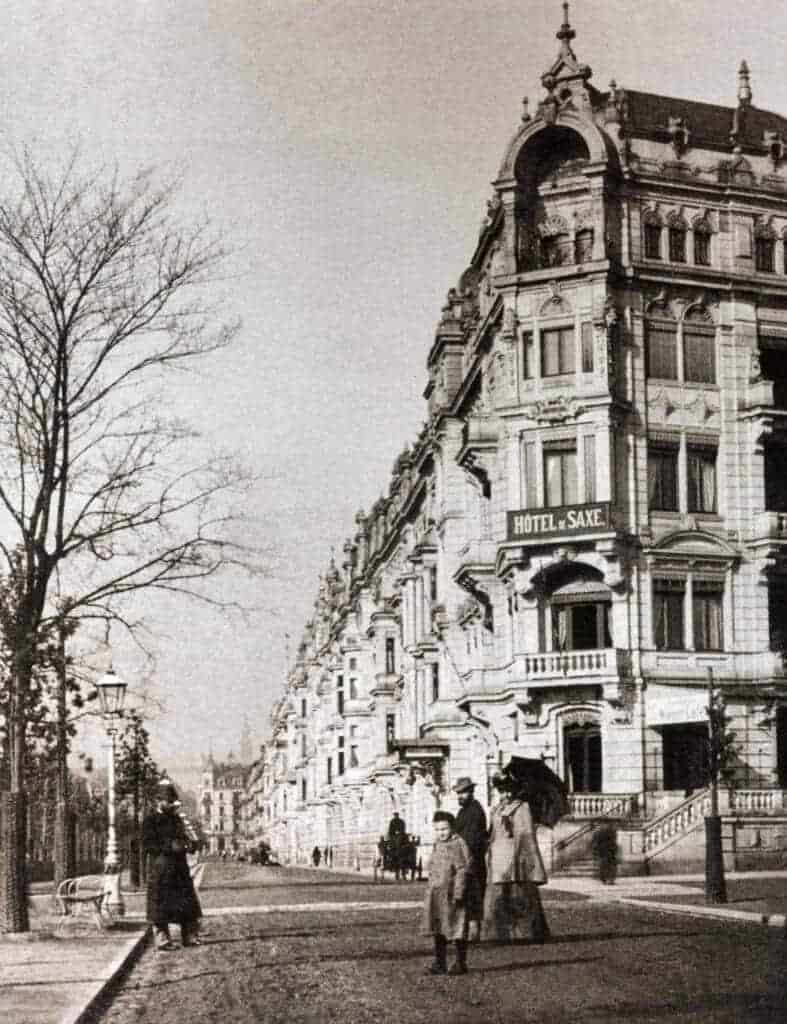 Johann-Georgen-Allee, vor 1914. Foto: Sammlung Ernst Hirsch