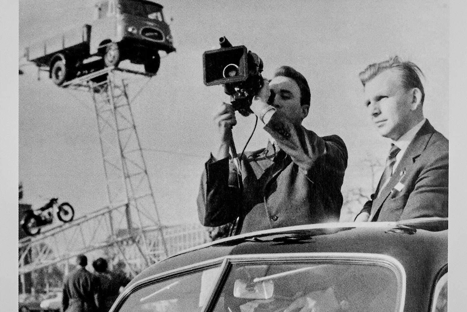 Ernst Hirsch auf der Leipziger messe