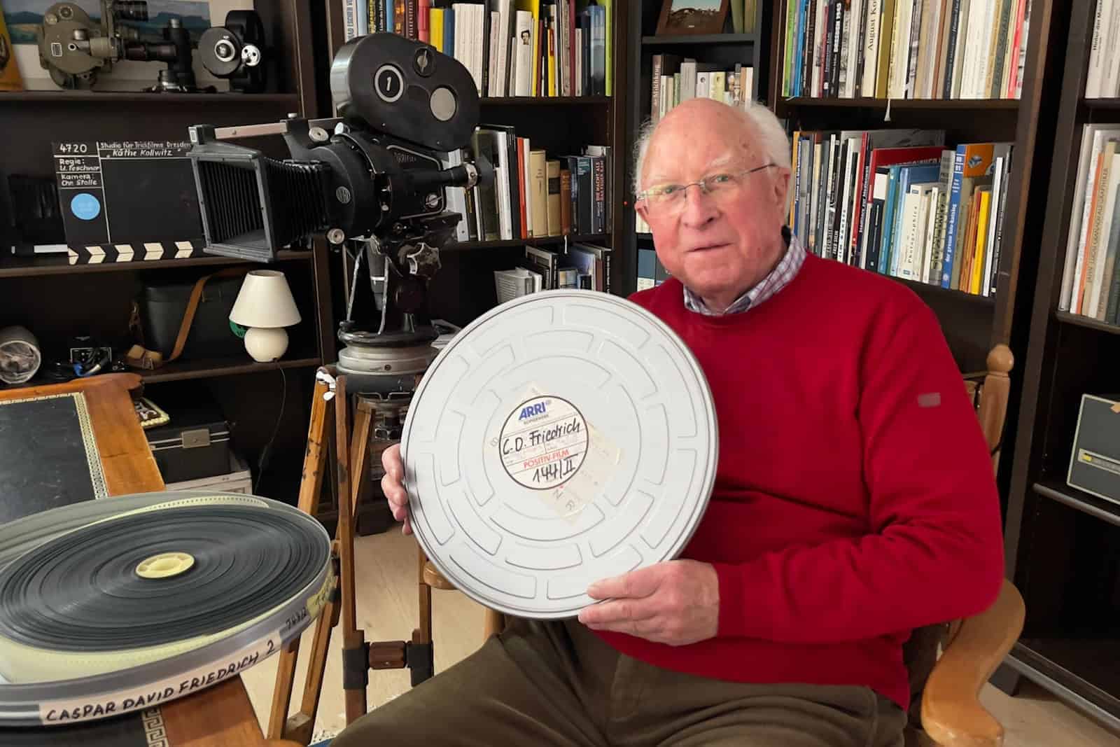 Ernst Hirsch mit einer Filmrolle