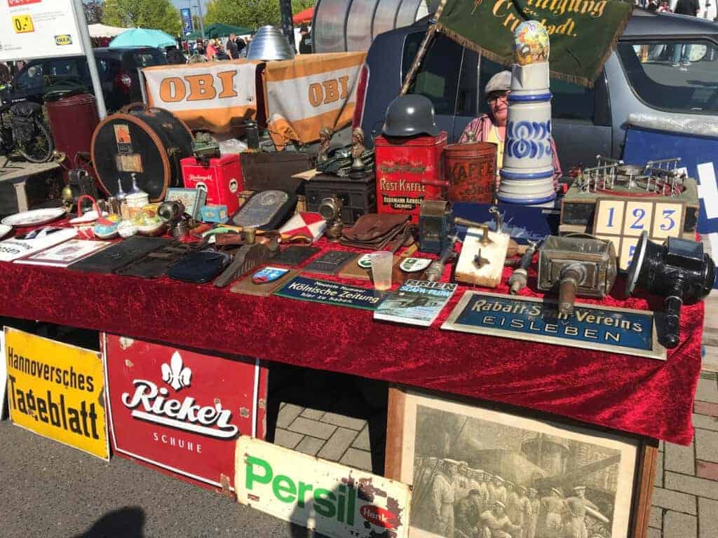 Schätze auf dem Flohmarkt