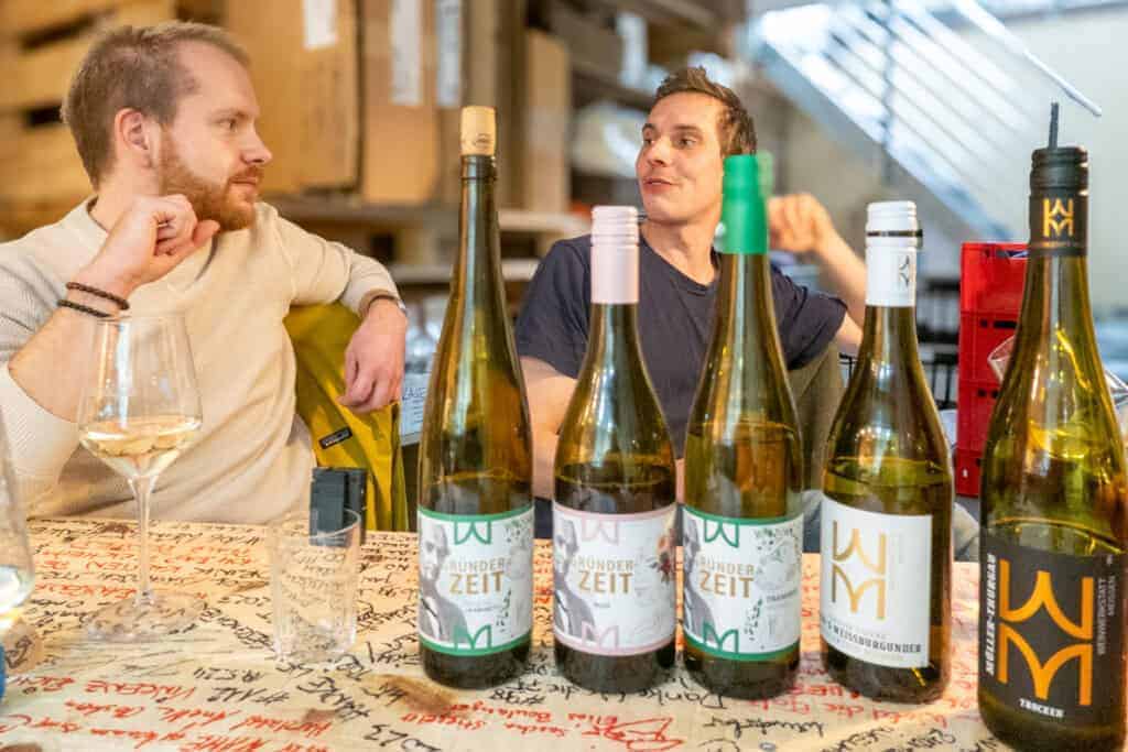 Scheurebe dun Burgunder vom Weinhandwerk Meißen