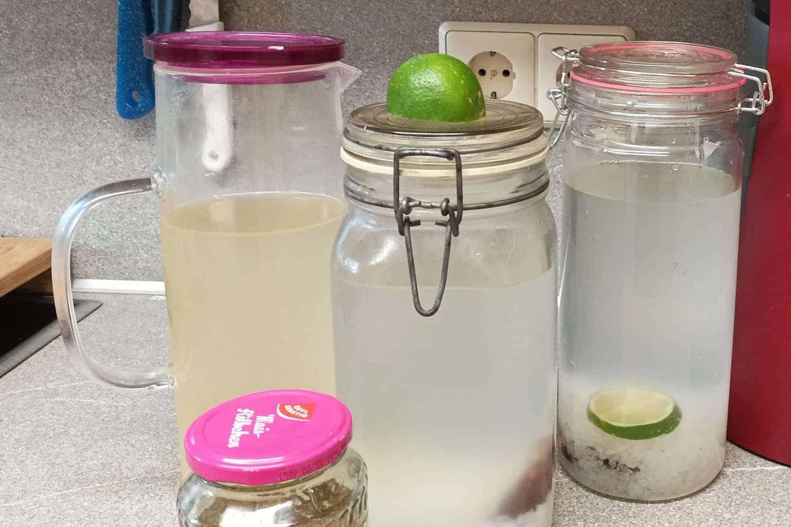 angesetzter Wasserkefir