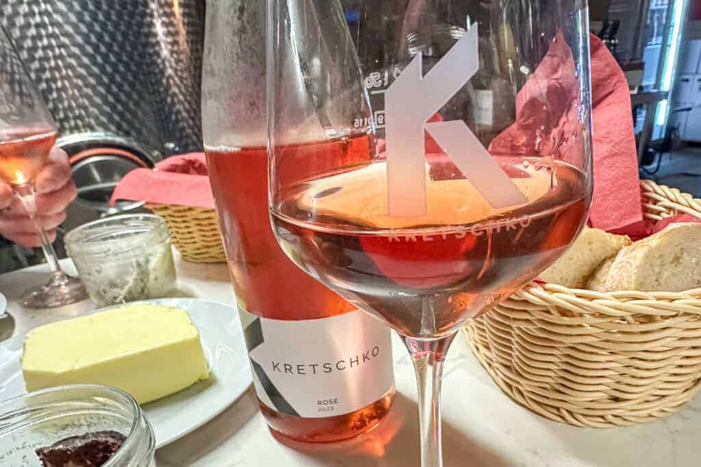 Rosé von Winzer Kretschko