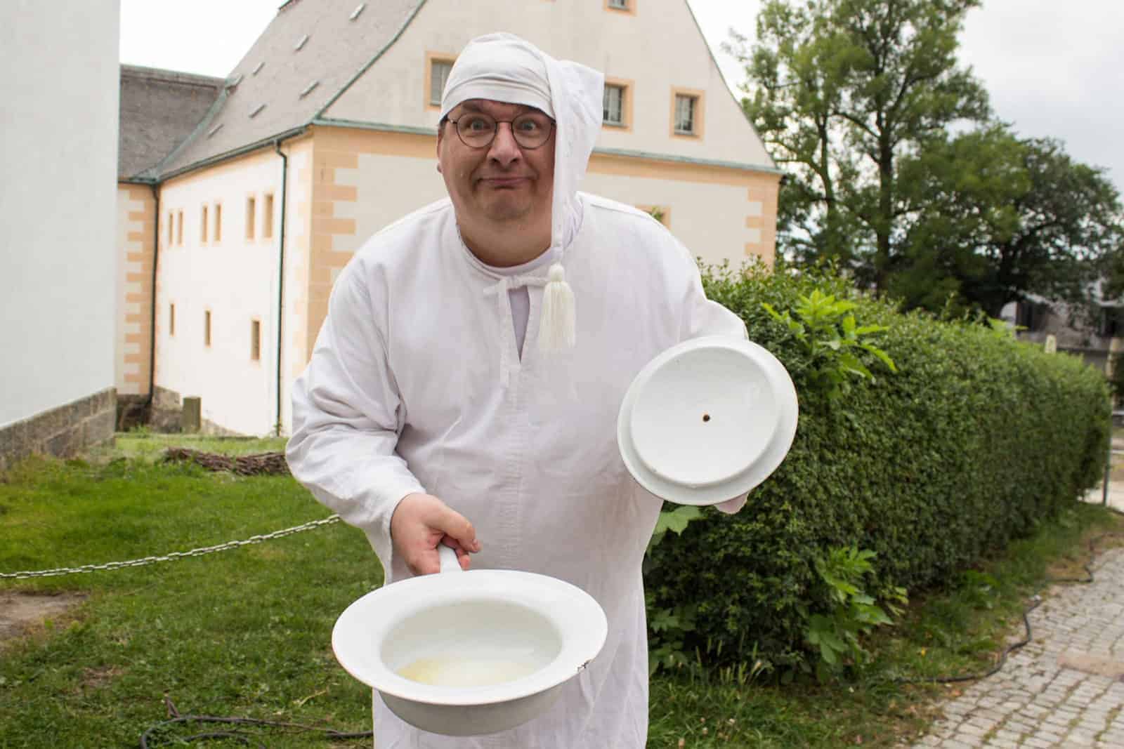 Michael Kreskowsky auf Festung Königstein