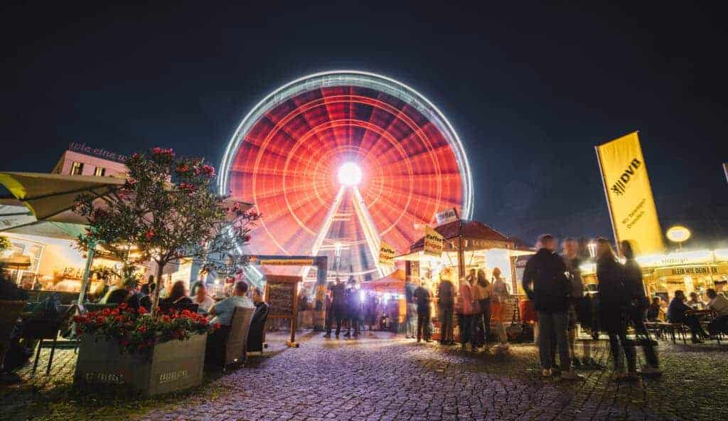 Canaletto Stadtfest Riesenrad Postplatz