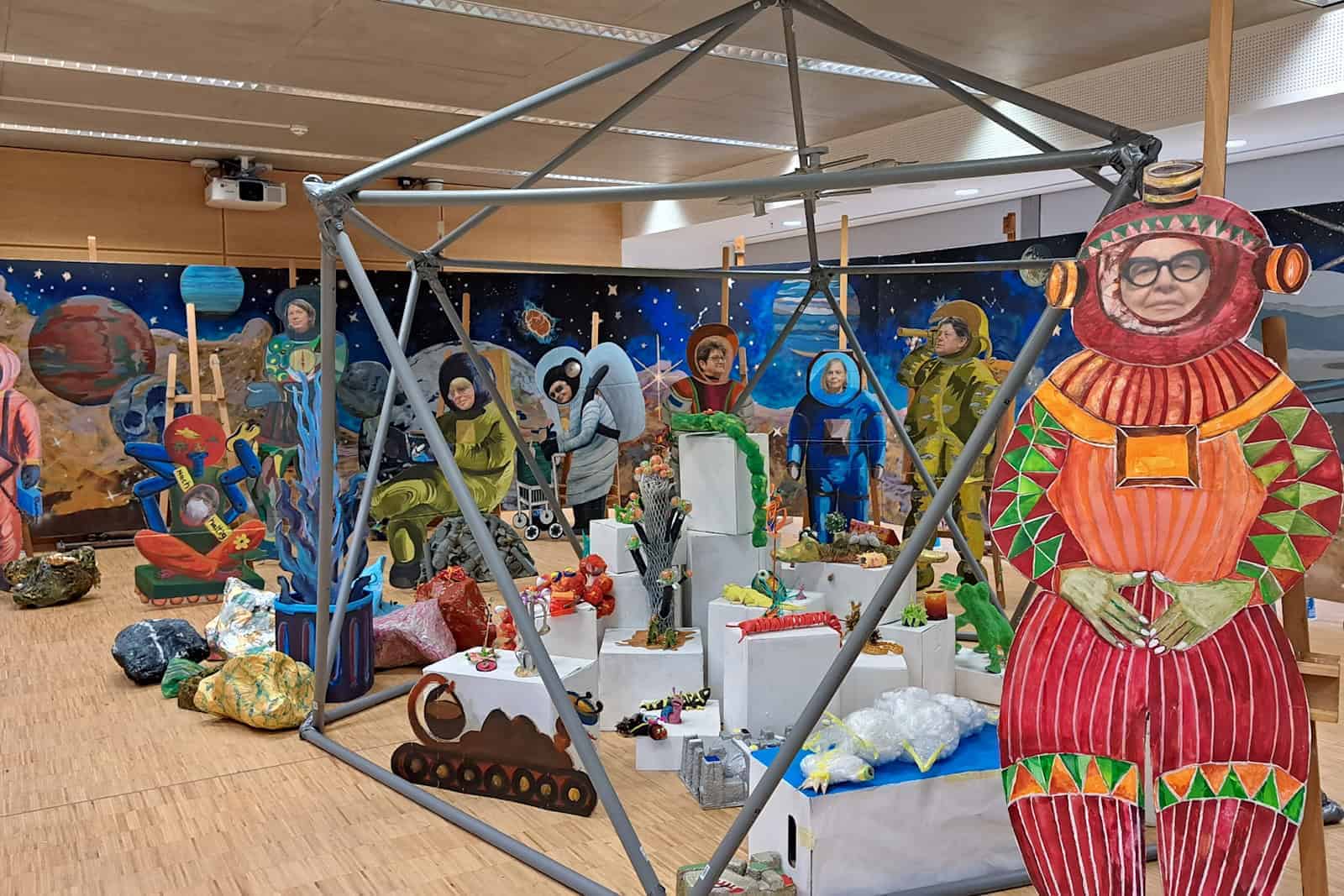 Kunstprojekt der Seniorenakademie