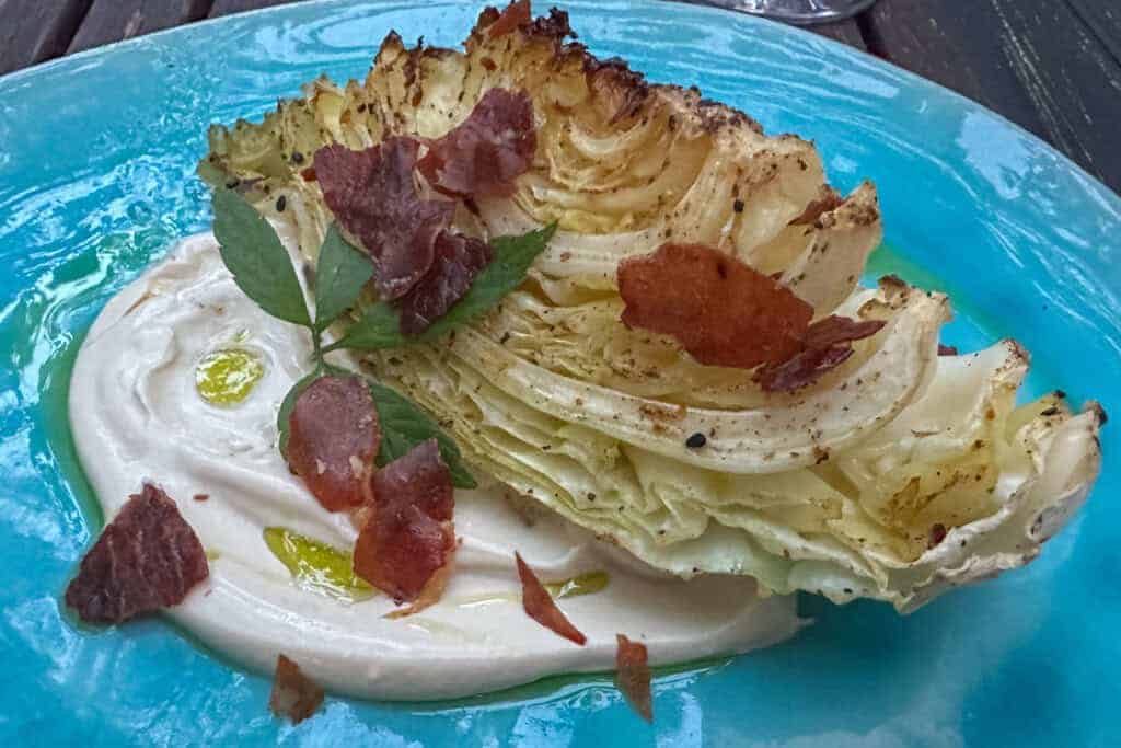 Spitzkohl zum Riesling