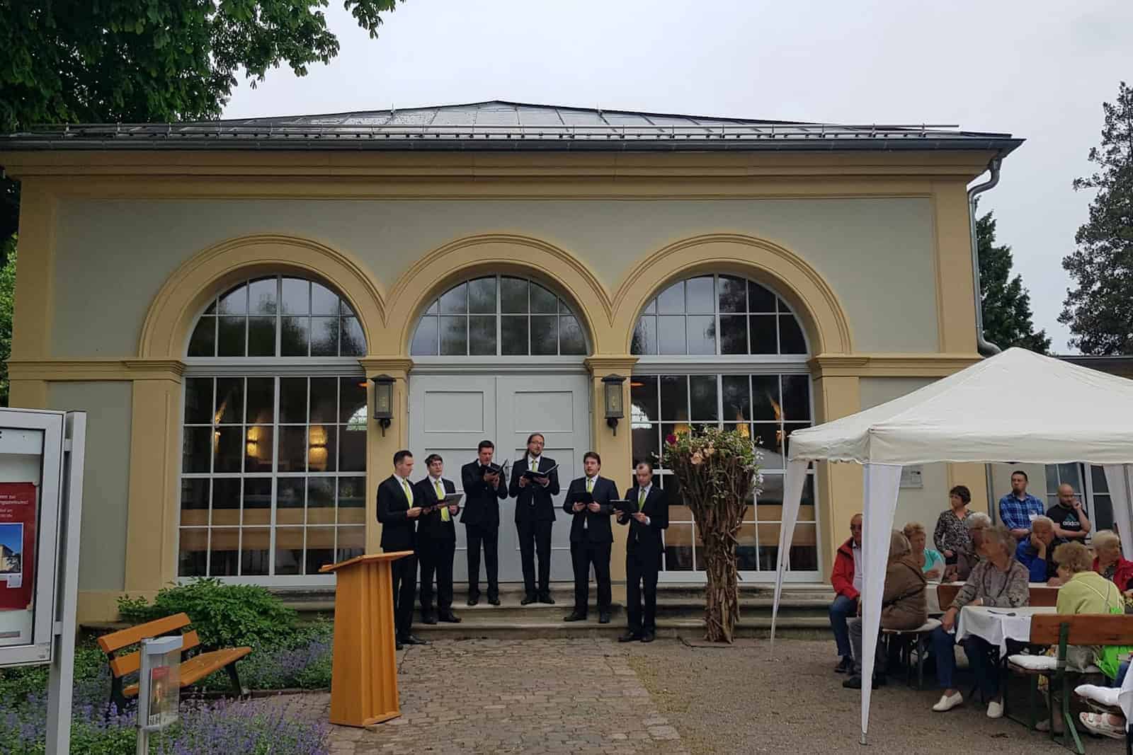 Das Begegnungszentrum auf dem Trinitatis-Friedhof